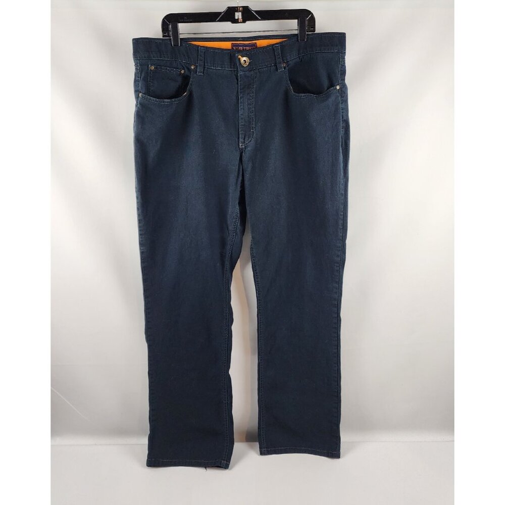 WearFirst Pants Men Black Chino No Size Tag Size 39X32